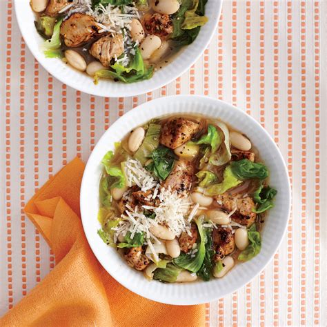 First, cut and remove the cord from the bottom. Pork, Bean, and Escarole Soup Recipe | MyRecipes