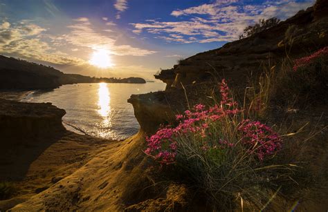 Spain Scenery Sunrises And Sunsets Coast Sky Nature Wallpapers