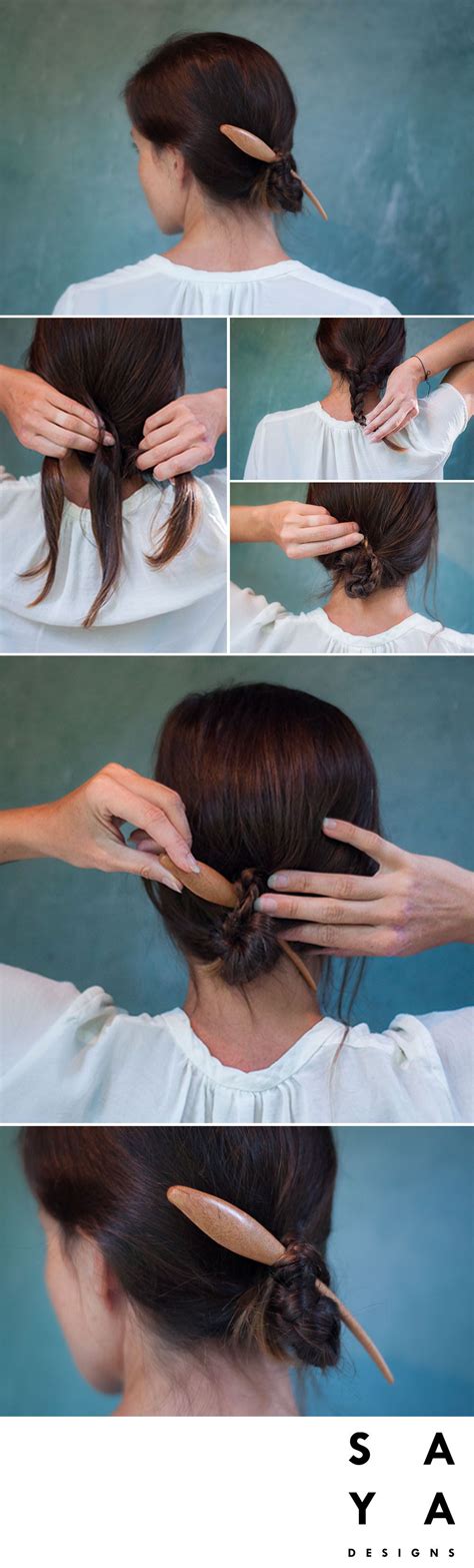 Pin On Hair Stick Tutorials How To Use A Hairstick