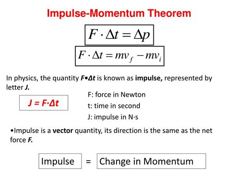 In equation form, this law is. PPT - 6.1 momentum and Impulse Objectives PowerPoint ...