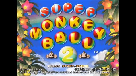 Gamecube Longplay 016 Super Monkey Ball 2 Us Youtube