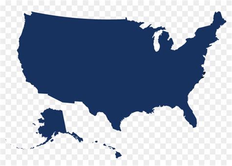 A blank map of the united states in scalable vector form. Unite States - Usa Map Vector Png - Free Transparent PNG ...