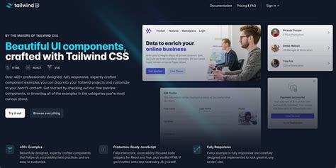 Tailwind Css Components That You Can Use To Get Started Quickly