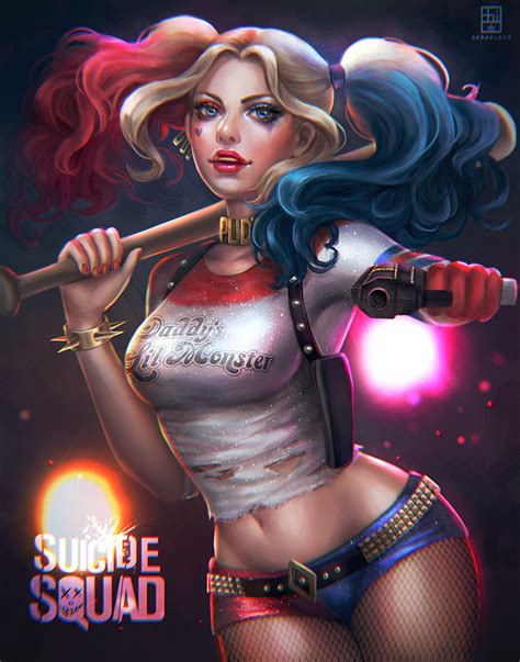 Harley Quinn By Serafleur On Deviantart