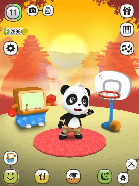 My Talking Panda Virtual Pet 2015 Promotional Art Mobygames