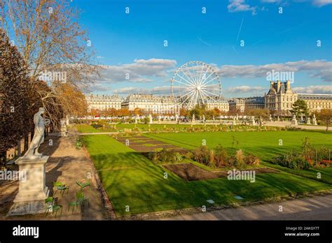 Statue In The Tuileries Garden Paris Hi Res Stock Photography And