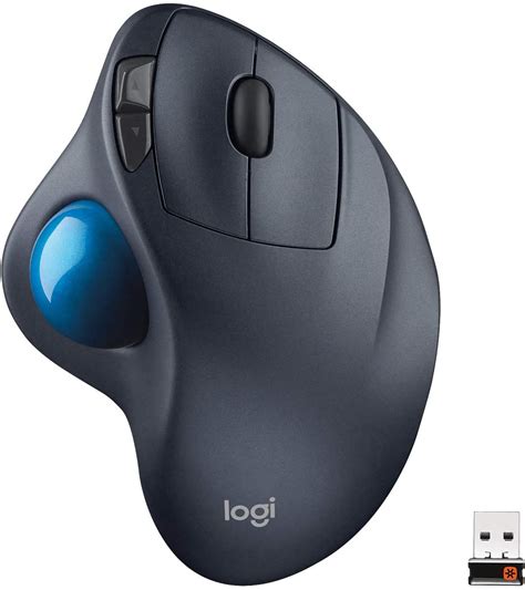 This means you can stop entering. Mouse Logitech Trackball inalambrico M570 Mac y PC ...