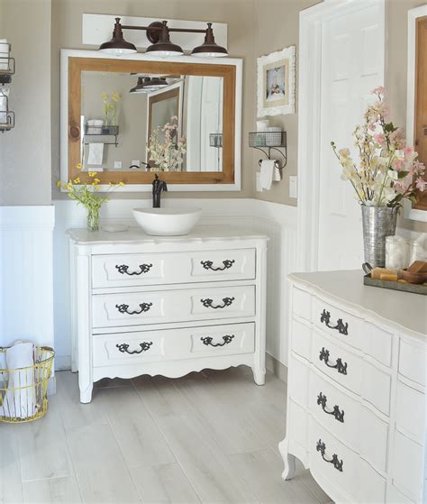 You may found one other pinterest bathroom vanity ideas higher design concepts. New and Improved Farmhouse Bathroom Vanities - Little ...