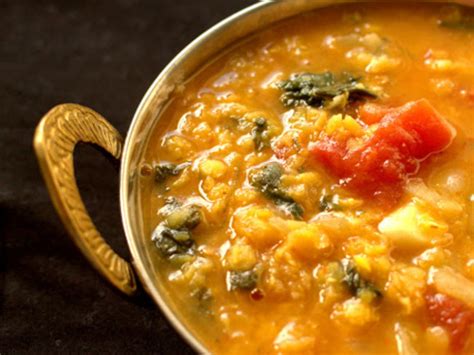 Soupe de Lentilles Corail à lIndienne