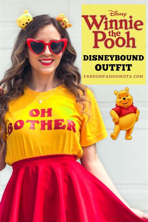 Winnie The Pooh Disneybound Outfit Fandom Fashionista Disney Bound