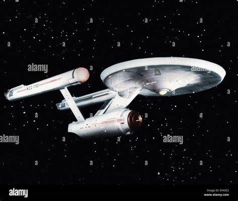 The Starship Enterprise Star Trek 1966 Stock Photo 78285090 Alamy