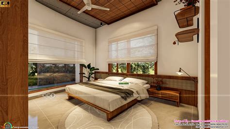 Bedroom And Upper Living Interior Kerala Home Design And Floor Plans