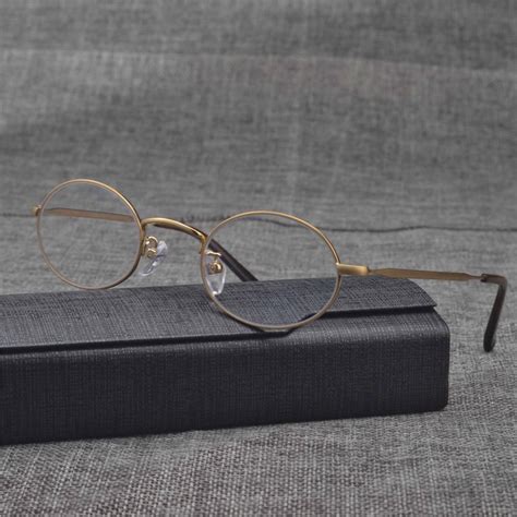 mincl pure titanium super light round korean style glasses frame myopia optical presription