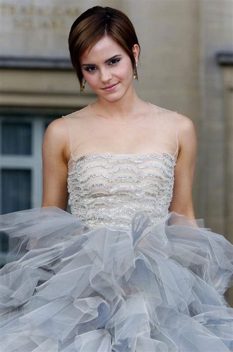 Emma Watson One Shoulder Wedding Dress Ball Gowns Strapless Wedding