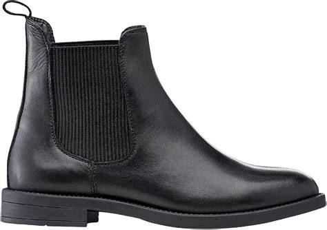 Ellos Womens Wide Width Leather Chelsea Boots Shoes