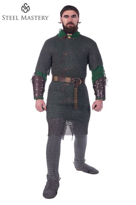 Medieval Chain Mail Hauberk Armor For Sale Steel Mastery