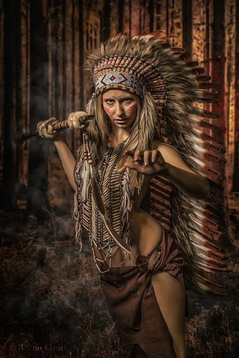 Hunting By Bruno Roth On 500px Native American Beauty Warrior Woman