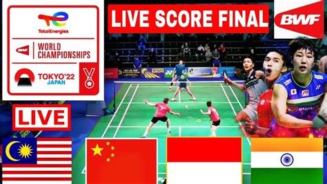 Live BWF World Championships Final Live Badminton Score YouTube
