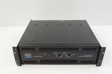 Qsc Rmx 4050hd 2 Channel Power Amplifier 4050 Dh Amp Reverb