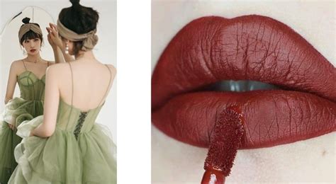 Jaw Dropping Lip Color Ideas With Your Green Dress