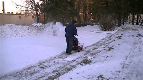 Showing The Craftsman Snow Blower Youtube
