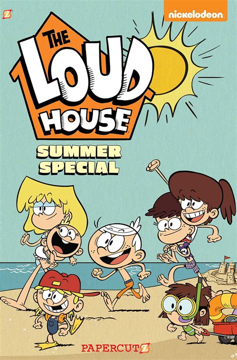 Nickalive Papercutz To Release The Loud House Summer Special Graphic Novel During On Tuesday