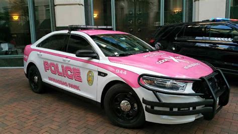 Manassas Park Police Roll Out ‘code Pink Cop Car For Cancer Wtop