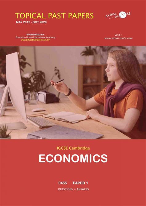 Cambridge Igcse Economics 0455 Topical Past Papers