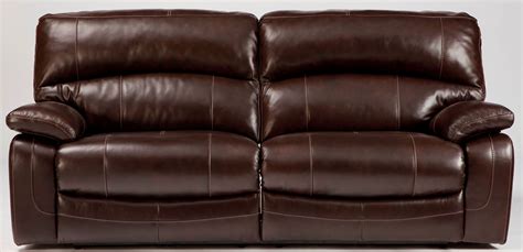 2 pc (sofa + love). Damacio Dark Brown 2 Seat Reclining Sofa from Ashley ...