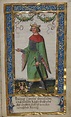 1228-54.Conrad IV of Germany. Weingartener Stifterbüchlein с.1510 ...