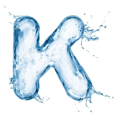 Carta Do Alfabeto Da água — Fotografias De Stock © Irochka 7543504