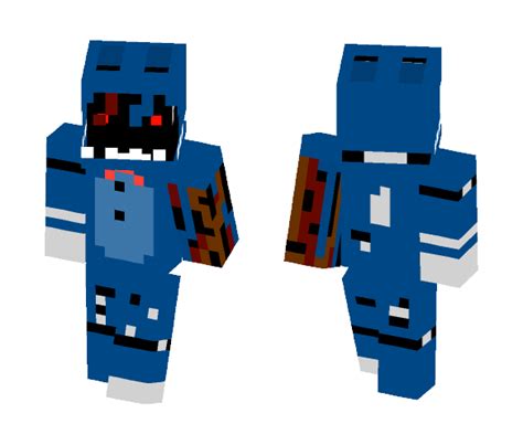 Download Fnaf 2 Withered Bonnie Minecraft Skin For Free