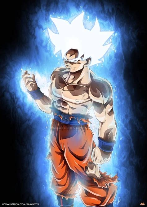 Goku Mastered Ultra Instinct 2 By Maniaxoi On Deviantart Dragon Ball Art Goku Anime Dragon