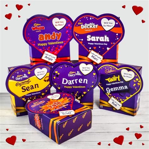 Maybe you would like to learn more about one of these? Personalised Cadbury Valentine's Chocolate Box | Find Me A ...