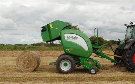 Mchale Fixed Chamber Round Balers Andrew Symons Devon Uk