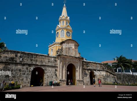 South America Colombia Cartagena Old City The Historic Walled City