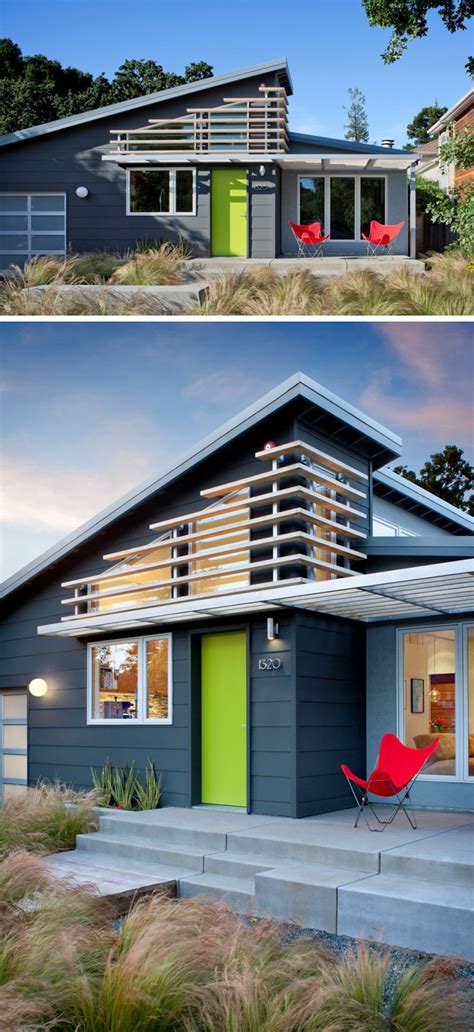 7 Examples Of Colorful Doors That Brighten Up These Modern Homes