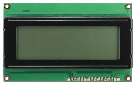 20x4 Spi Character Lcd Display From Crystalfontz