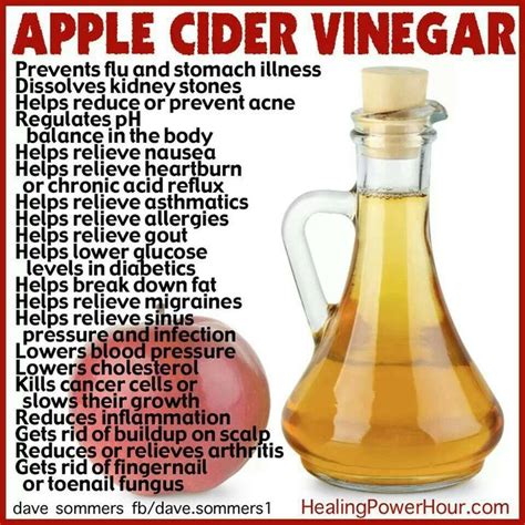 Apple Cider Vinegar Natural Remedies Fitness And Exercise Pintere