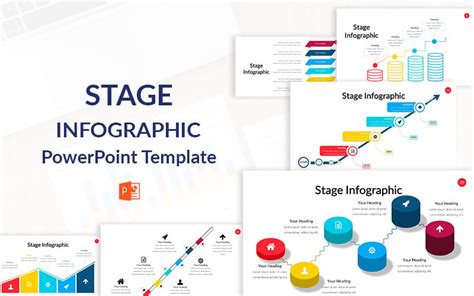 Stage Infographic Powerpoint Template Templatemonster