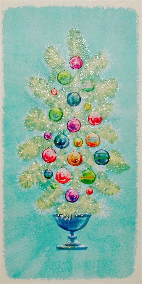 mad men christmas tree vintage christmas card retro christmas 60 s christmas vintage