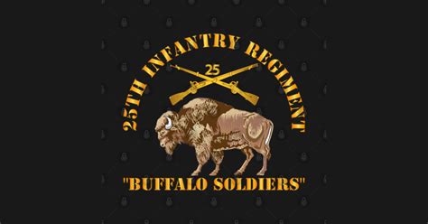 25th Infantry Regiment Buffalo Soldiers W 25th Inf Branch Insignia