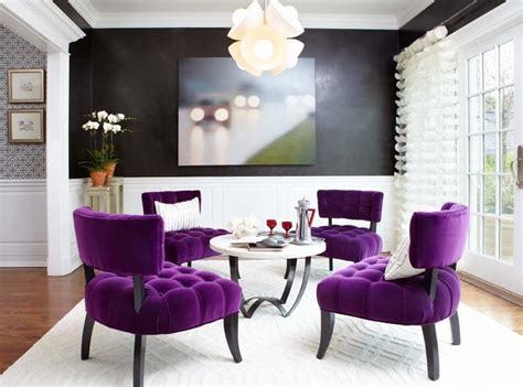 Glam Purple Interiors By Color