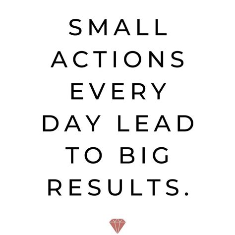 Small Actions Business Inspiration Quotes Growth Mindset Quotes