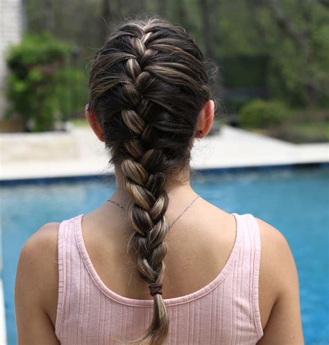 how to french braid back to basics 101 cute girls hairstyles