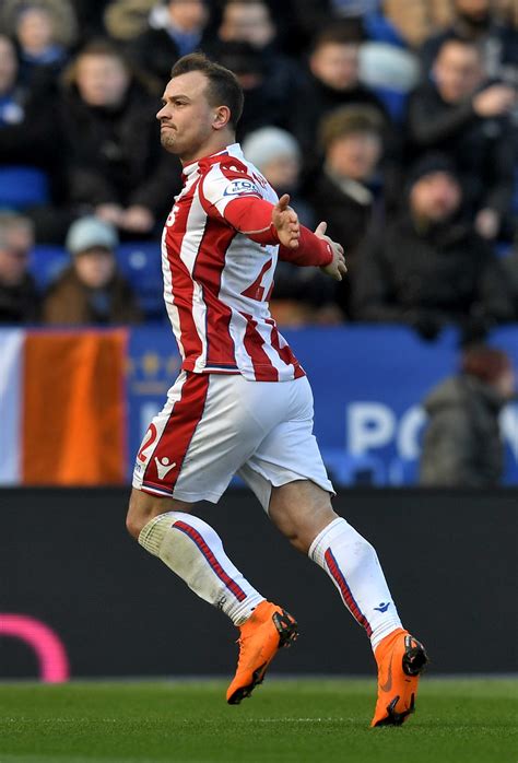 But it was switzerland that started to dominate as serbia tired, and the effervescent shaqiri didn't. Xherdan Shaqiri: "Stoke players are not on my level"