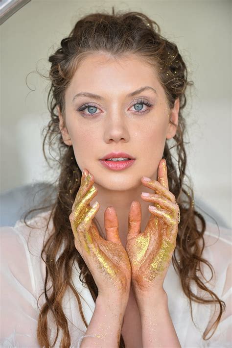 Hd Wallpaper Model Elena Koshka Face Blue Eyes Pornstar Women