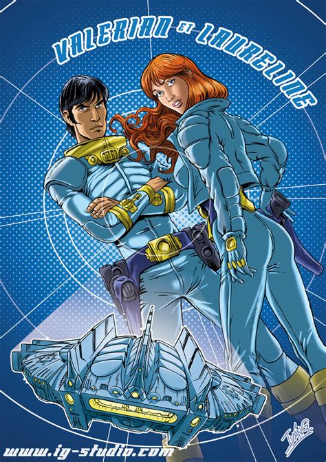 valerian and laureline by soyivang on deviantart