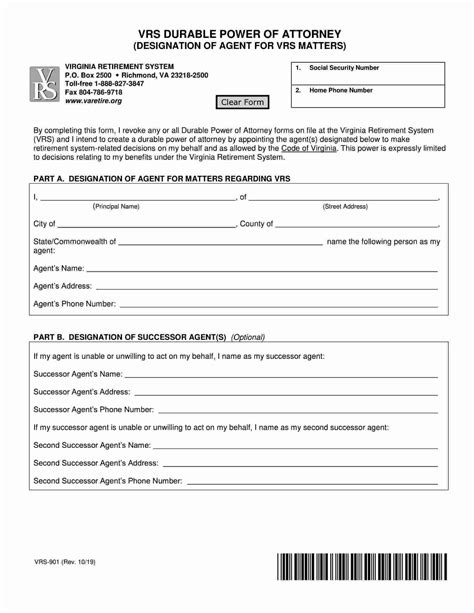 Sars power of attorney grants authority to a representative taxpayer or tax practitioner to act on behalf of a taxpayer. Free Fillable Virginia Power of Attorney Form ⇒ PDF Templates
