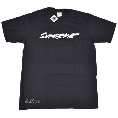 Supreme Futura Logo T Shirt Black Eluxive